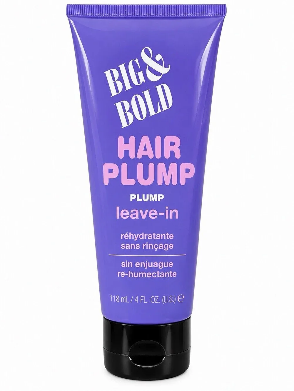 Big & Bold Hair Plump Leave-In Cream Thickening Volumizing Treatment 4oz New